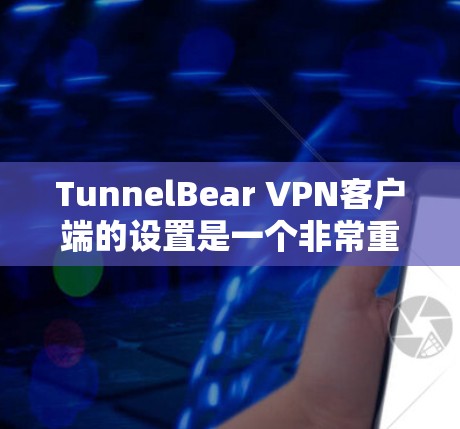 TunnelBear VPN客户端的设置是一个非常重要的步骤，它确保了VPN的安全性和可靠性。以下是一些常见的设置步骤，帮助你正确配置TunnelBear VPN客户端