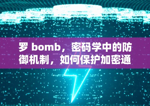 罗 bomb，密码学中的防御机制，如何保护加密通信
