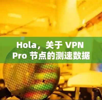Hola，关于 VPN Pro 节点的测速数据，具体信息可能因版本和配置而异，因此建议您访问 VPN Pro 的官网或使用相关的 API 调试服务来获取实时数据。以下是一些常见的步骤和信息