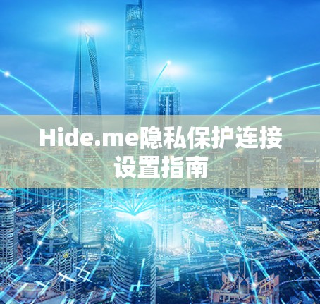 Hide.me隐私保护连接设置指南