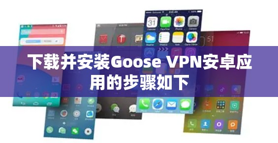 下载并安装Goose VPN安卓应用的步骤如下