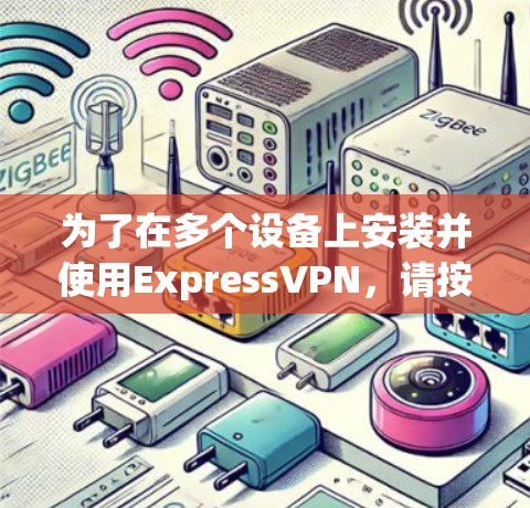 为了在多个设备上安装并使用ExpressVPN，请按照以下步骤操作