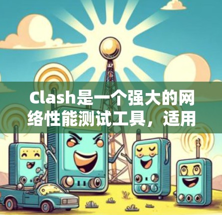 Clash是一个强大的网络性能测试工具，适用于测试各种网络应用的带宽、延迟、丢包率等关键指标。以下是使用Clash进行网络性能测试的步骤